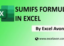 How to use SUMIFS formula in Excel