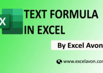 How to use TEXT formula in Excel