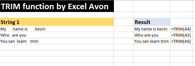 TRIM-FUNCTION-IN-EXCEL-AVON