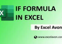 How to use IF formula in Excel