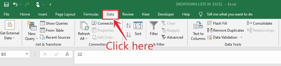 Drop-Down-Lists-in-excel