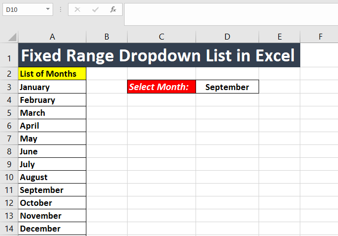 FIxed-range-dropdown