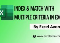 How to use INDEX and MATCH with multiple criteria Easily (3 Criteria Explained)