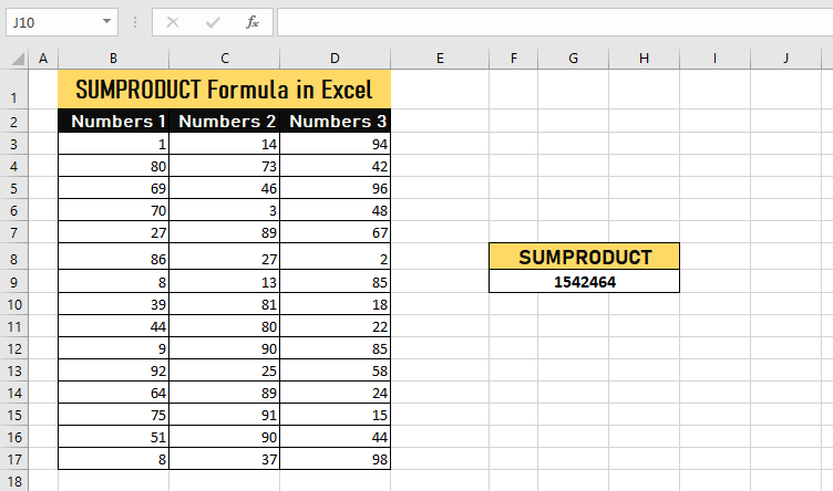 SUMPRODUCT-FORMULA.answer png