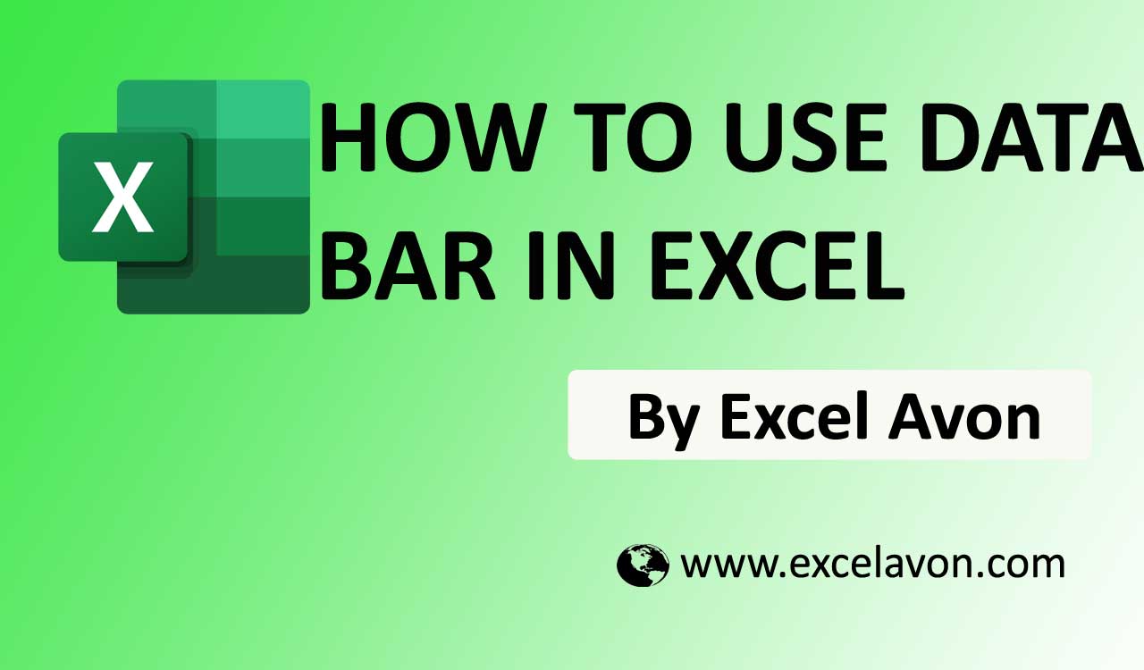 how-to-add-data-bars-in-excel