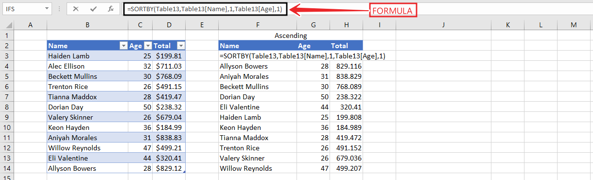 SORT-BY-FORMULA-MULTIPLE-RANGE