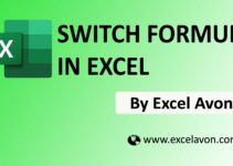 How to use SWITCH Formula in Excel