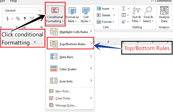 Top-Bottom-Rules-conditional-formatting-in-Excel