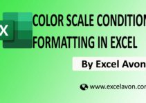 How to add Color Scale Conditional Formatting in Excel (2 and 3 color scale)