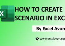 How to Create Scenario in Excel