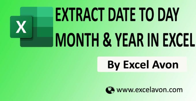 Get Day From Date In Excel Vba