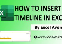 How to Insert Timeline in Excel