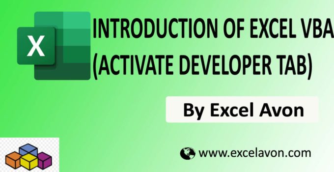 how-to-activate-developer-tab-vba-in-excel