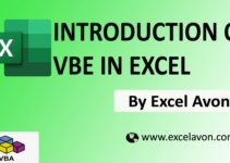 VBE INTRODUCTION IN EXCEL (Visual Basic Editor)