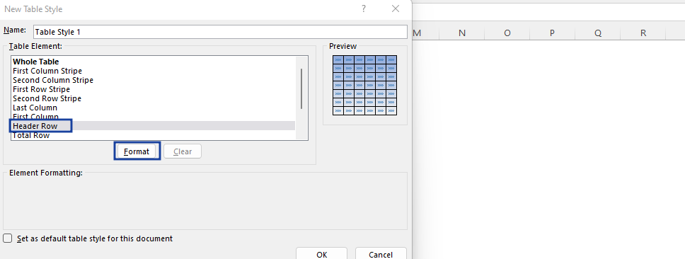 how-to-make-table-style-in-excel