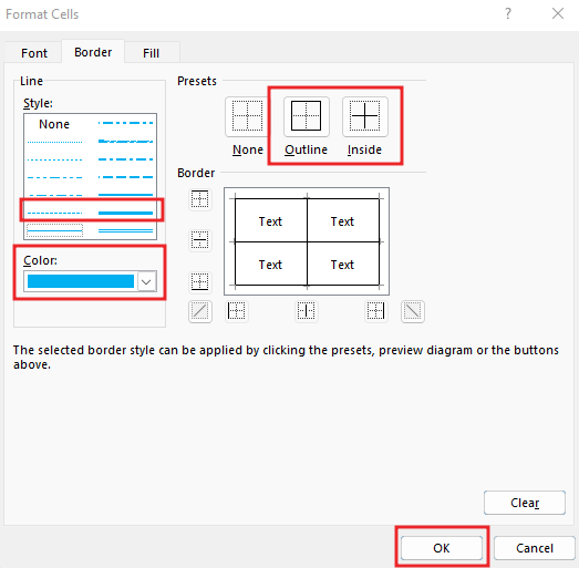 how-to-make-table-style-in-excel