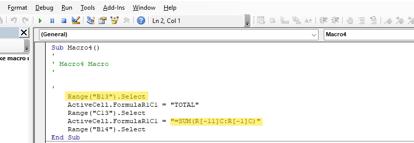 how-to-record-macro-use-relative-reference-excel-avon