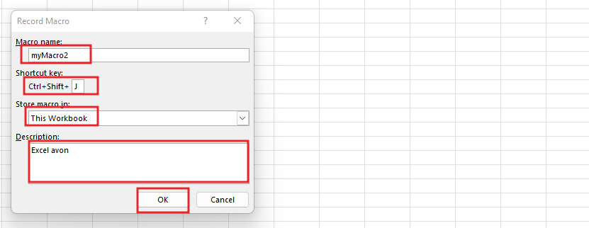 How To Record Macro Use Relative Reference Excel Avon 2975