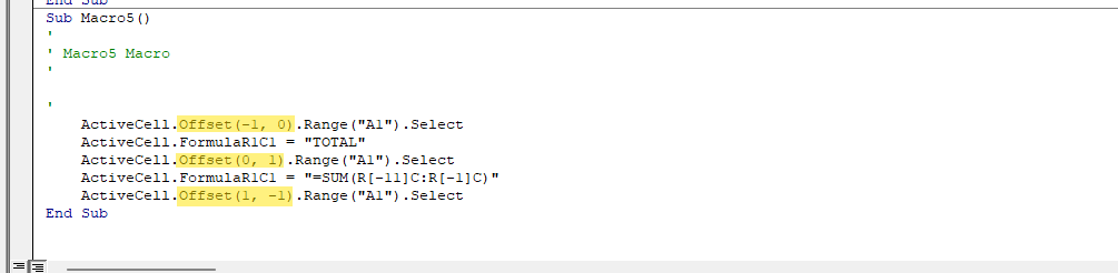 how-to-record-macro-use-relative-reference-excel-avon