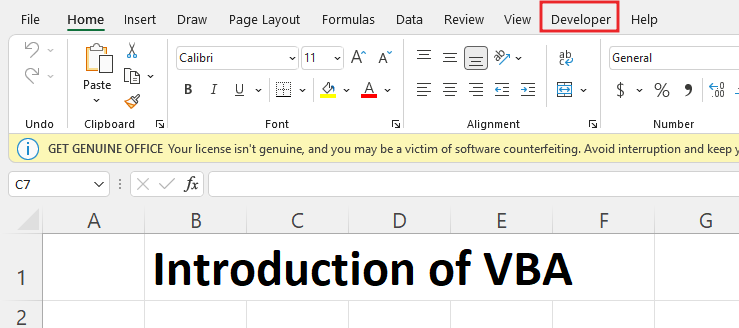 VBA IN EXCEL