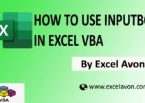 How to use Input Box in Excel
