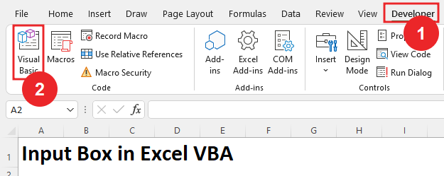 input_box-Vba