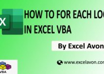 How to use For Each Loop in Excel VBA Easily (3 Examples)