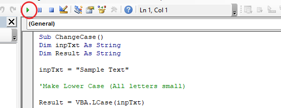 Lower-case-in-excel