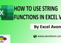 How to use String Function in Excel VBA Easily (5 Examples)