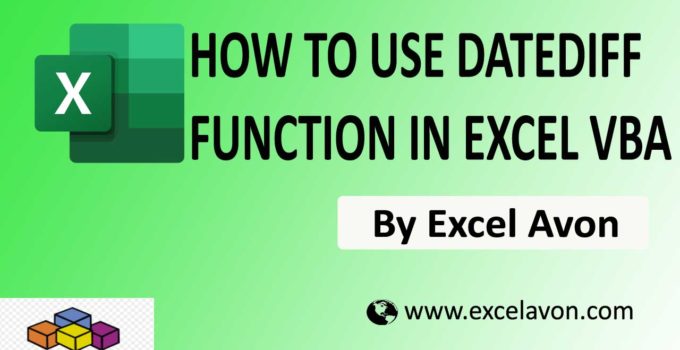 How to use DateDiff Function in Excel VBA Easily (5 Examples)