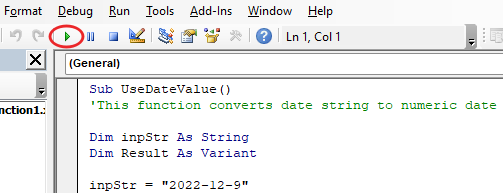 Datevalue-function-in-excel-vba