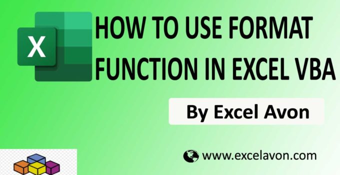 How to use Format Function in Excel VBA Easily (6 Examples)