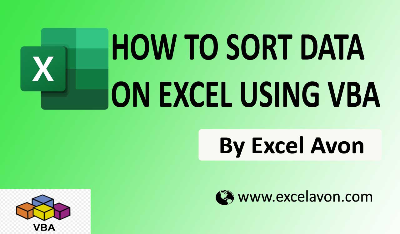 how-to-sort-data-on-excel-using-vba