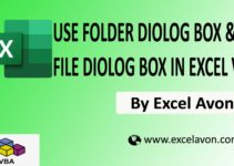 Use File Dialog box & Folder Dialog box in Excel VBA Easily (5 Examples)