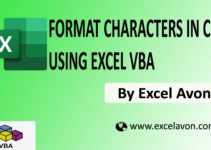 Format Characters in the Cell using Excel VBA Easily (5 Examples)