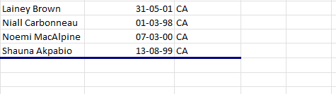 How to Insert Border in Excel using 5