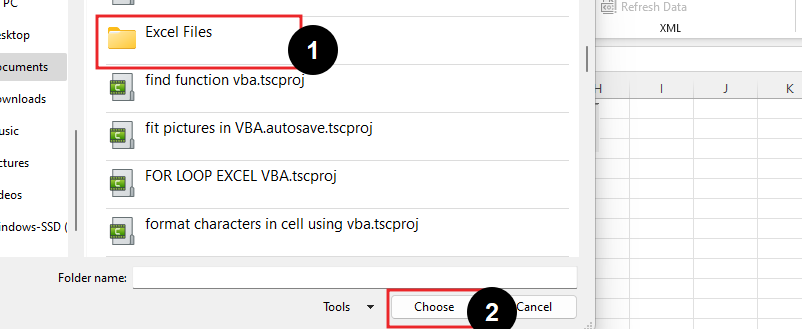 Import Multiple Files from a folder using Excel VBA2