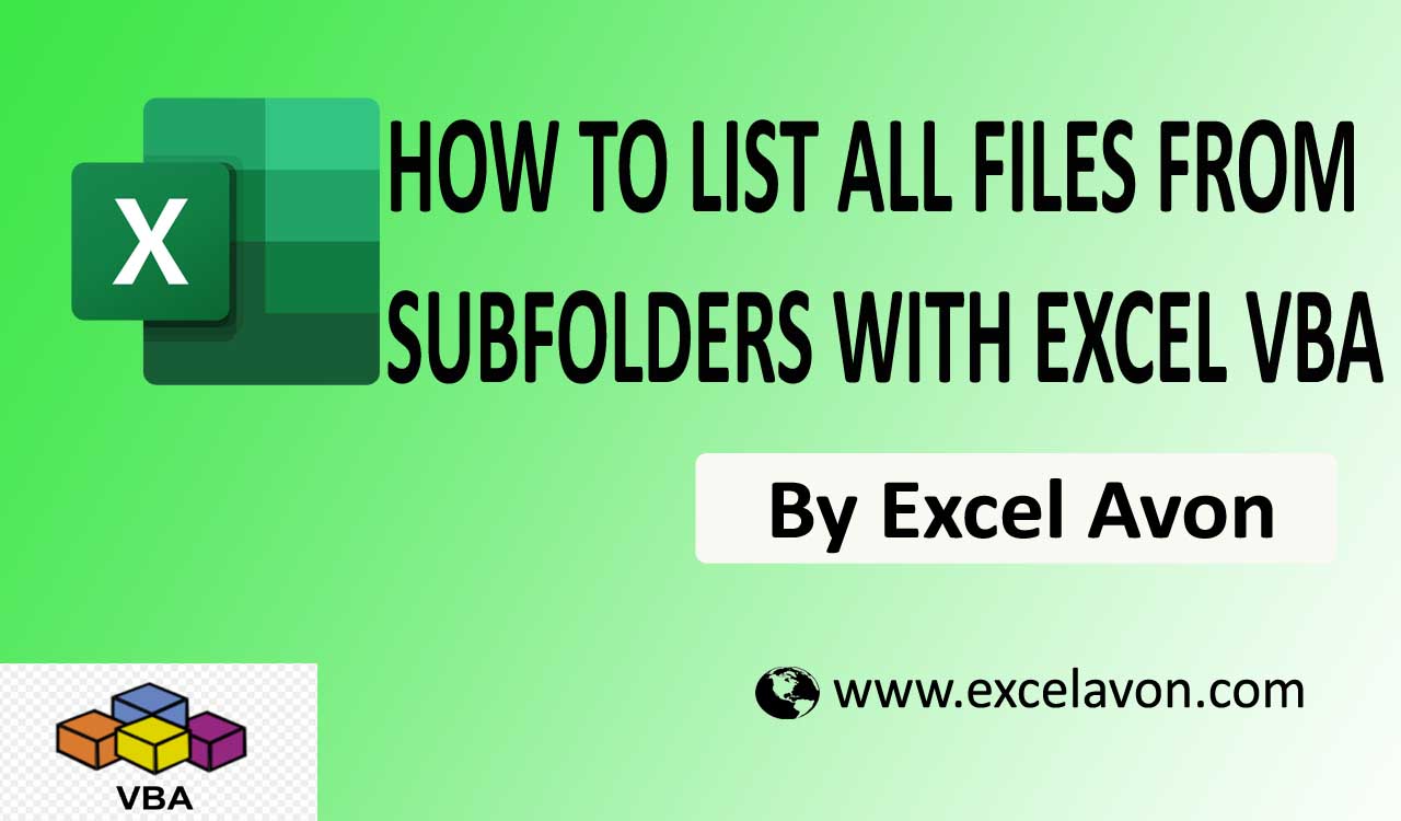 list all files in folder and subfolders cmd