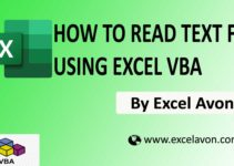 How to Read text file using Excel VBA Easily (3 Types)