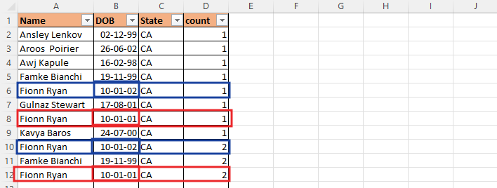 Count-key-with-DICTIONARY USING EXCEL VBA25