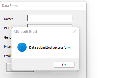 DATA ENTRY BY USERFORM IN EXCEL VBA13