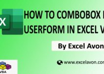 How to use ComboBox in UserForm in Excel VBA Easily with 2 ways