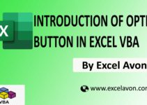 INTRODUCTION OF OPTION BUTTON IN EXCEL VBA EASILY