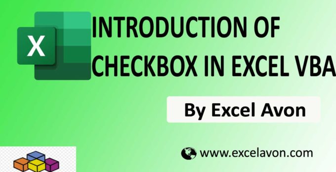 Introduction of Checkbox in Excel VBA Easily (2 frames)