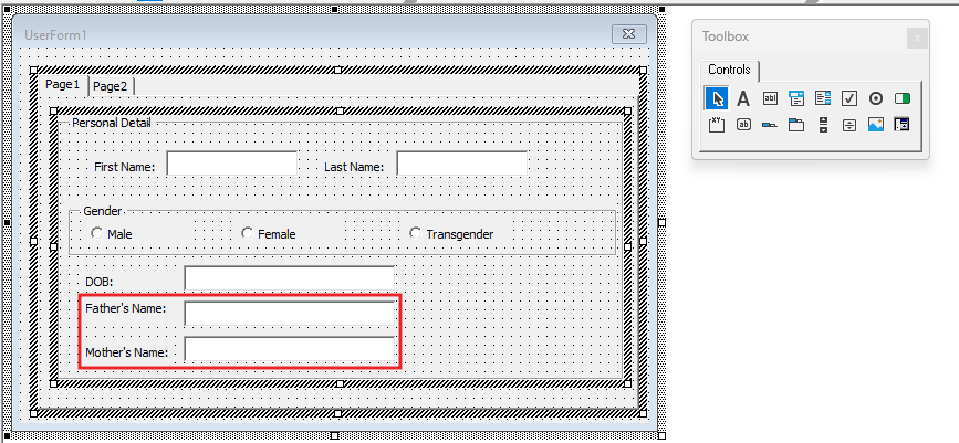 data entry wizard in userform7