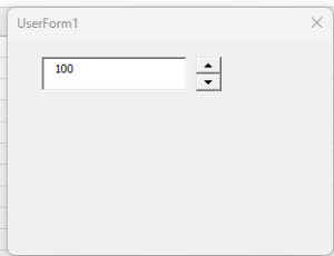 How to use Spin Button with UserForm in Excel VBA10