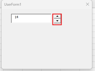 How to use Spin Button with UserForm in Excel VBA9.png