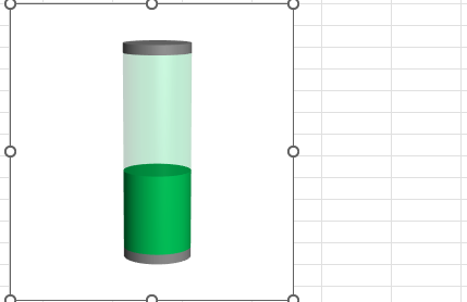 3-d battery chart in excel12