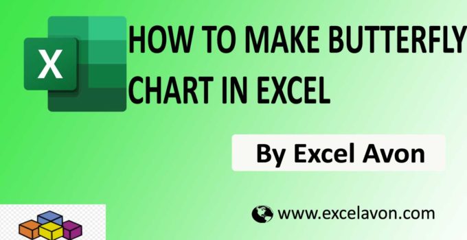 How to Easily Make Butterfly chart in Excel