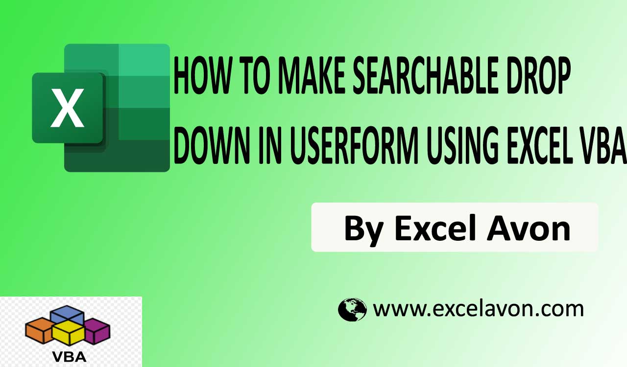 how-to-make-searchable-dropdown-in-userform